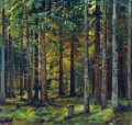 fir forest classical landscape Ivan Ivanovich trees